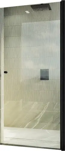 Душевая дверь MaybahGlass 198x60 MGD-797-6 (прозрачное стекло/черный) - изображение в каталоге