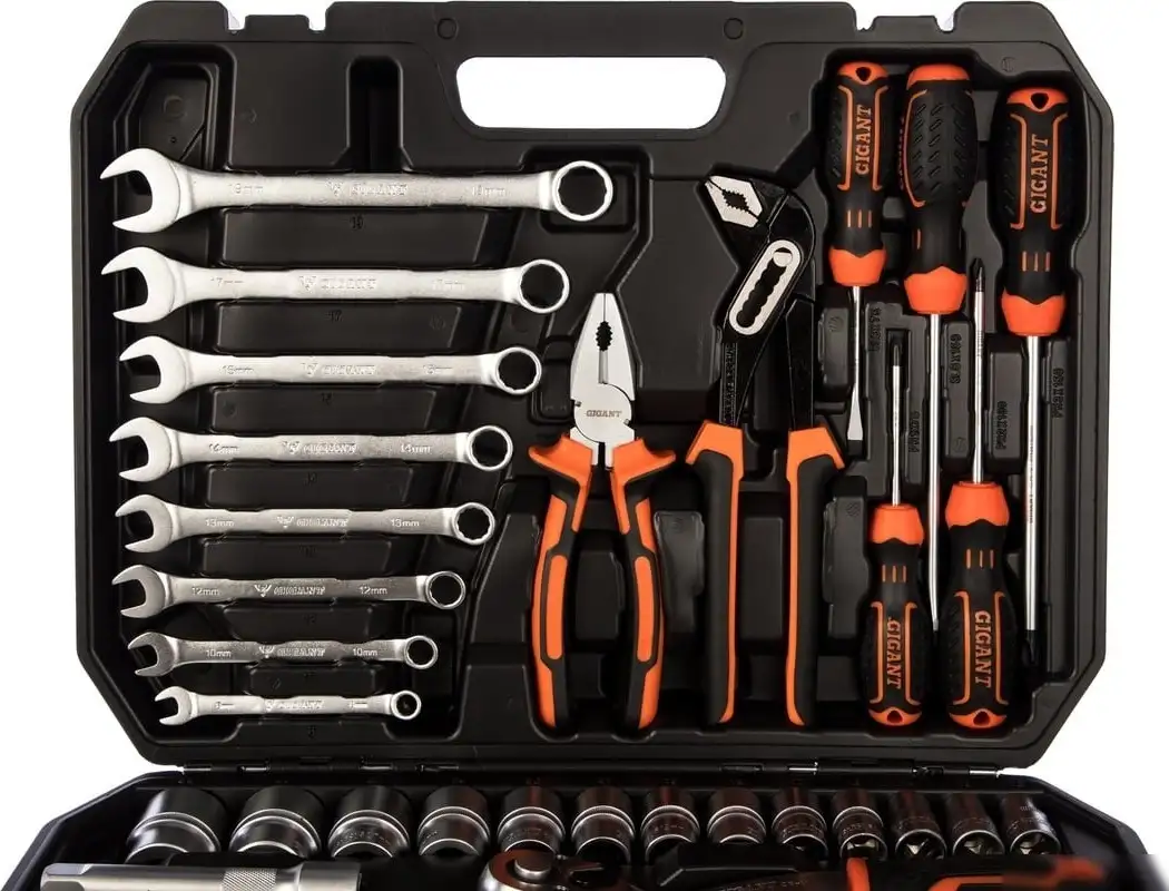 Универсальный набор инструментов Gigant GAS 77 (77 предметов) – фото товара