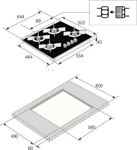 Варочная панель ASKO HG8640BGB1 - фото товара