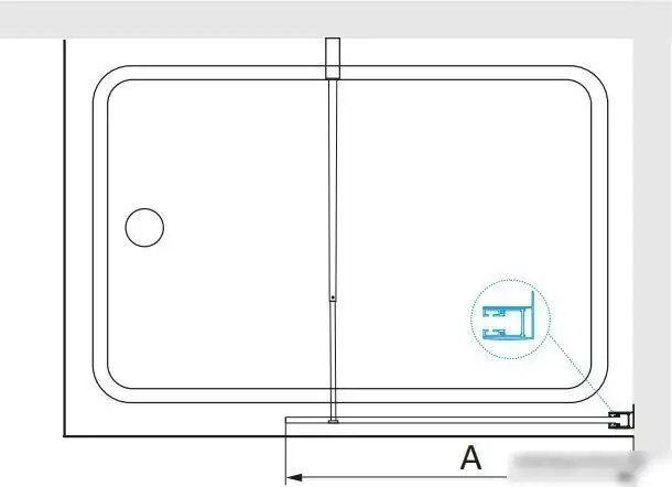 Стеклянная шторка для ванны RGW SC-051 351105109-11 – фото товара