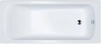 Ванна 1AcReal Gamma 130x70 (с ножками и экраном)