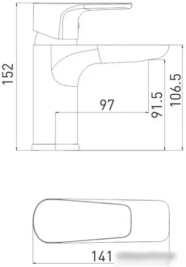 Смеситель Gross Aqua Evo 6241297C - фото товара