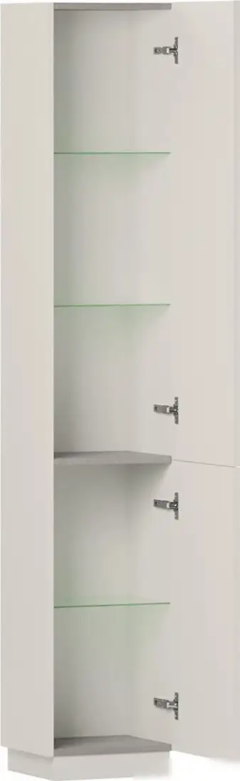 Belux Шкаф-пенал Базель П 35 (180, светлый миндаль матовый) – фото товара