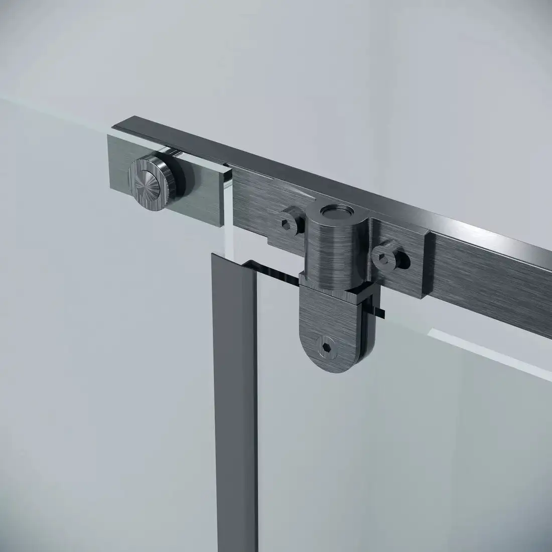 Душевой уголок Grossman Pragma 110x80x195 120.K33.03.1180.42.00 (графит сатин/прозрачное стекло) - фото товара