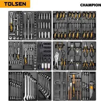 Универсальный набор инструментов Tolsen TT85416-239 (239 предметов) – изображение в каталоге