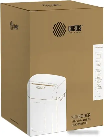 Шредер CACTUS CS-SH-15-30-2X15 – фото товара