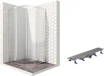 Душевой уголок Ambassador Set 14011104-ST7 - изображение в каталоге