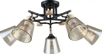 Подвесная люстра Arte Lamp Glassy A5078PL-5BK – изображение в каталоге