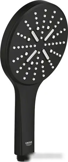 Душевая лейка Grohe Rainshower SmartActive 22127KF0 (черный) - изображение в каталоге