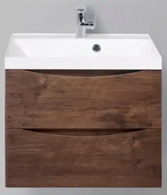 BelBagno Тумба под умывальник Marino-600-2C-SO-RW-P (rovere moro) – изображение в каталоге