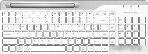 Клавиатура A4Tech Fstyler FBK25 (белый/серый) – фото товара