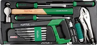 Набор оснастки Toptul GZC-1803 (18 предметов) – изображение в каталоге