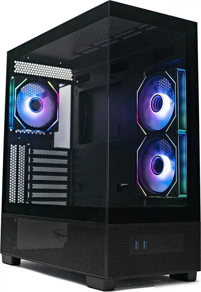 Корпус XASTRA Q500 3ARGB-C10 (черный) – фото товара