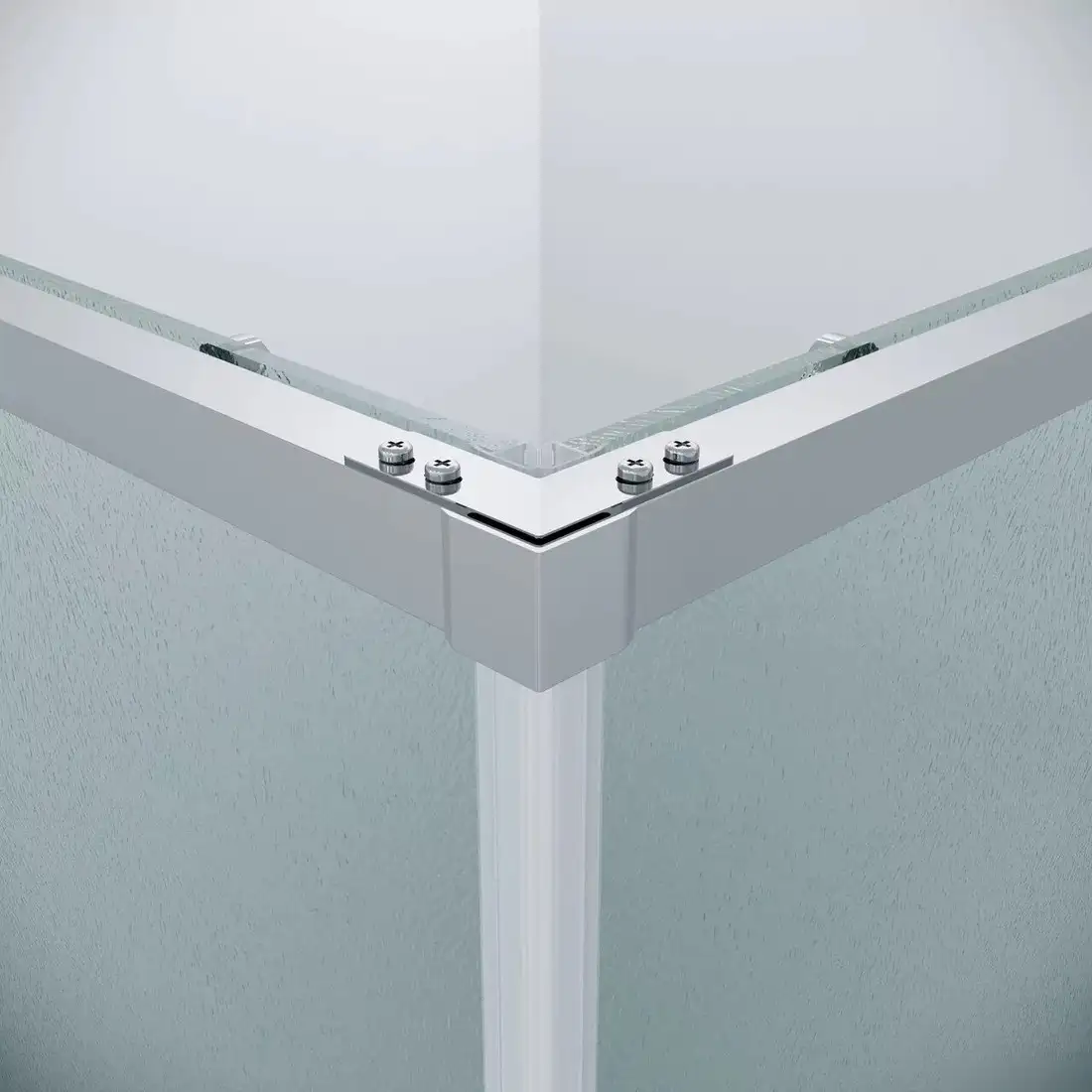 Душевая дверь Grossman Galaxy 120x195 1/2.K33.01.12.10.02 (хром/стекло шиншилла) - фото товара