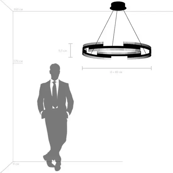 Припотолочная люстра Lightstar Rotonda 736333 – фото товара