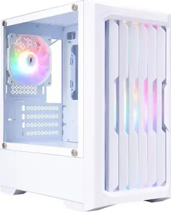 Корпус 1stPlayer Bullet Hunter H2 FRGB (белый) – изображение в каталоге