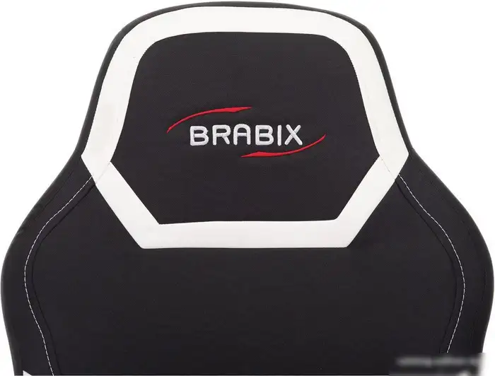 Офисное кресло Brabix Alpha GM-018 532640 (черный/белый) – фото товара