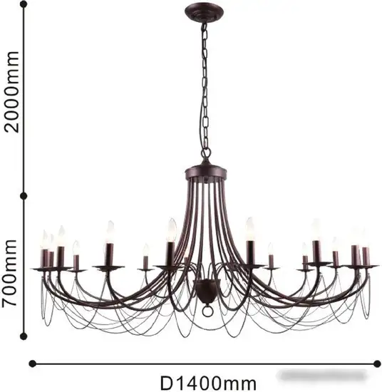 Подвесная люстра F-Promo Plini 2590-18P – фото товара