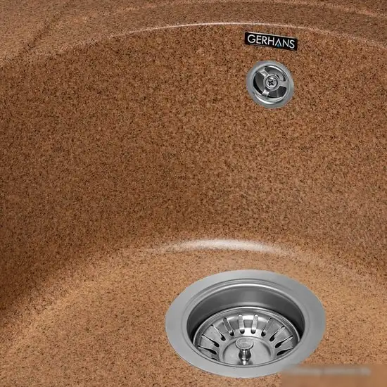 Кухонная мойка Gerhans A01 (терракот) - фото товара