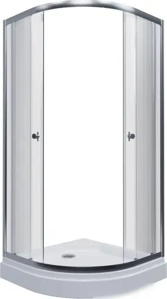 Душевой уголок Maroni Energia Chromo-GLS 100x100 Щ0000063965 - фото товара