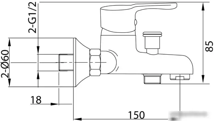Смеситель Istok life 0402.719 - фото товара