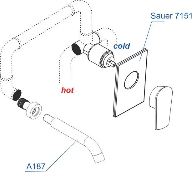 Комплект смесителей Wasserkraft A71573 - фото товара