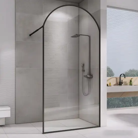 Душевая стенка Abber Immer Offen AG64120BN - фото товара