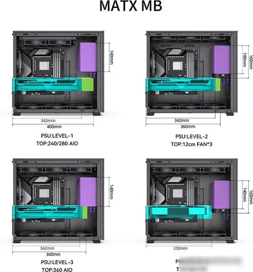 Корпус Jonsbo D41 STD (черный) – фото товара