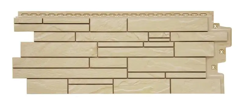 Фасадная панель Grand Line Скала Classic бежевый – подробное фото Фасадная панель Grand Line Скала Classic бежевый – фото товара