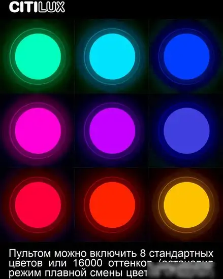 Светильник-тарелка Citilux Спутник CL734900G – фото товара