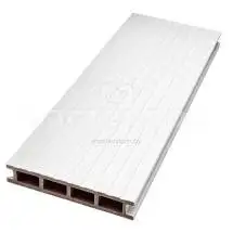 Террасная доска ДПК LECOLE Co-Extrusion 145х25x4000, Белая