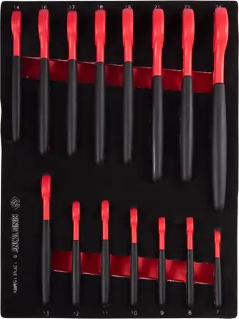 Набор ключей King Tony 9-12FVE15MRV (15 предметов) – изображение в каталоге