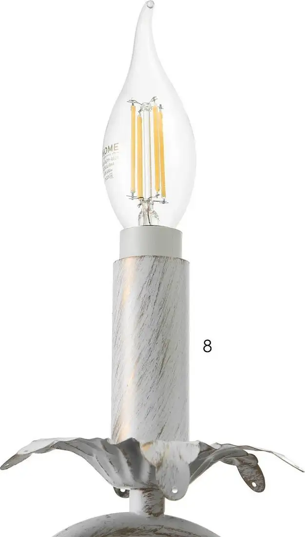 Подвесная люстра BayerLux Элессия 9526441 (белый/золотая патина) – фото товара