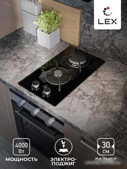 Варочная панель LEX GVG 323A BBL - фото товара