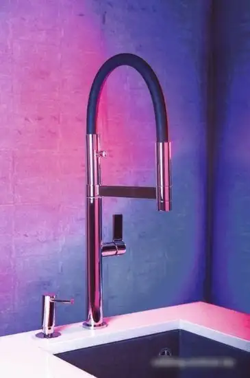 Смеситель Omoikiri Osaka C-BL (хром/черный) - фото товара