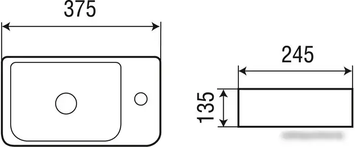 Умывальник WeltWasser Aisbach 10100 R - фото товара