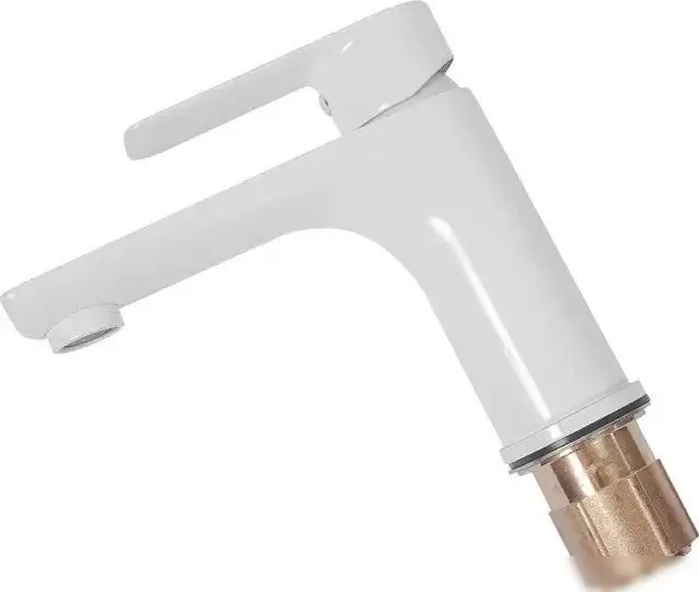 Комплект смесителей Hansberge H7099 (белый) - фото товара