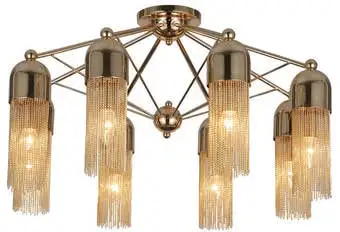 Люстра средней высоты Favourite Zaria 2739-8P – изображение в каталоге