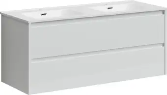 Sancos Тумба под умывальник Libra LB120-2W (белый глянец)