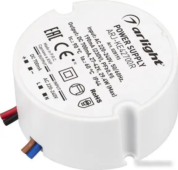 Блок питания Arlight ARJ-KE42700R 028193 – фото товара