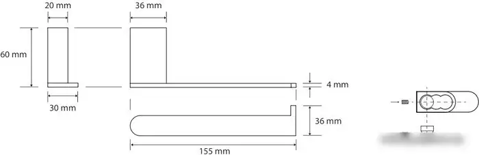 Держатель для туалетной бумаги Bemeta Galla 108112030 – фото товара