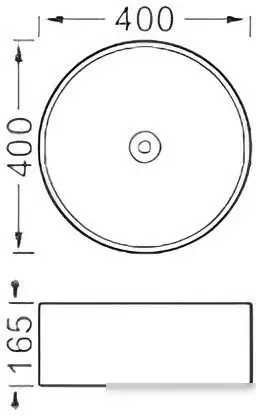 Умывальник Aquatek AQ5118-MG (серый матовый) - фото товара