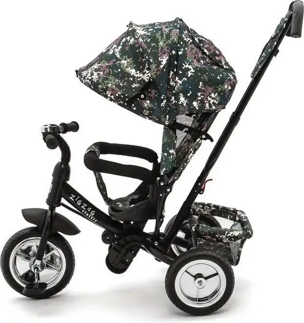 Детский велосипед Zigzag Classic 10/8 5588/33550 (камуфляж, разобранный, в коробке) – фото товара