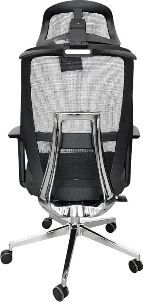 Офисное кресло SitUp Carbon Black Chrome (сетка Black/Black) – фото товара