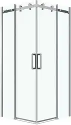 Душевой уголок Grossman Classic 100x100x195 300.K33.04.1010.10.00 (хром/прозрачное стекло)