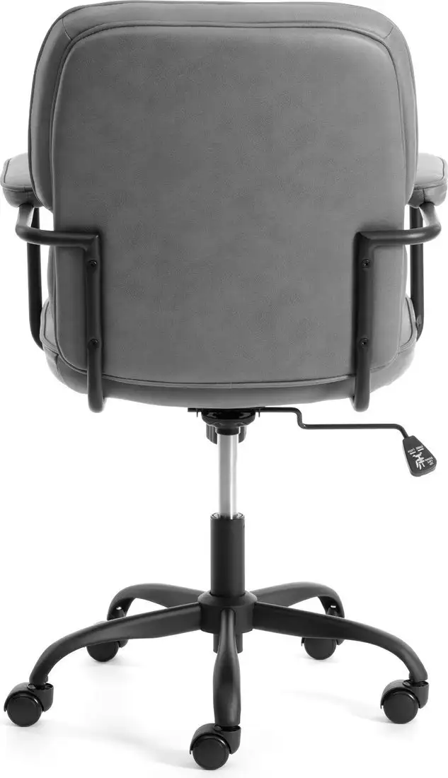 Офисное кресло TetChair Alpha (иск. замша, серый) – фото товара