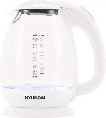 Электрический чайник Hyundai HYK-G3805 - изображение в каталоге