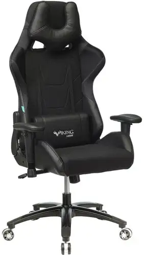 Кресло Бюрократ Viking 4 Aero Black Edition (черный) – изображение в каталоге