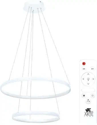 Подвесная люстра Arte Lamp Meridiana A2198SP-2WH – изображение в каталоге