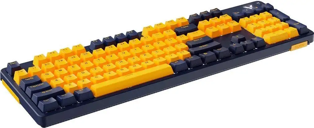 Клавиатура Rapoo V500 Pro 2024 (темно-синий/желтый) – фото товара